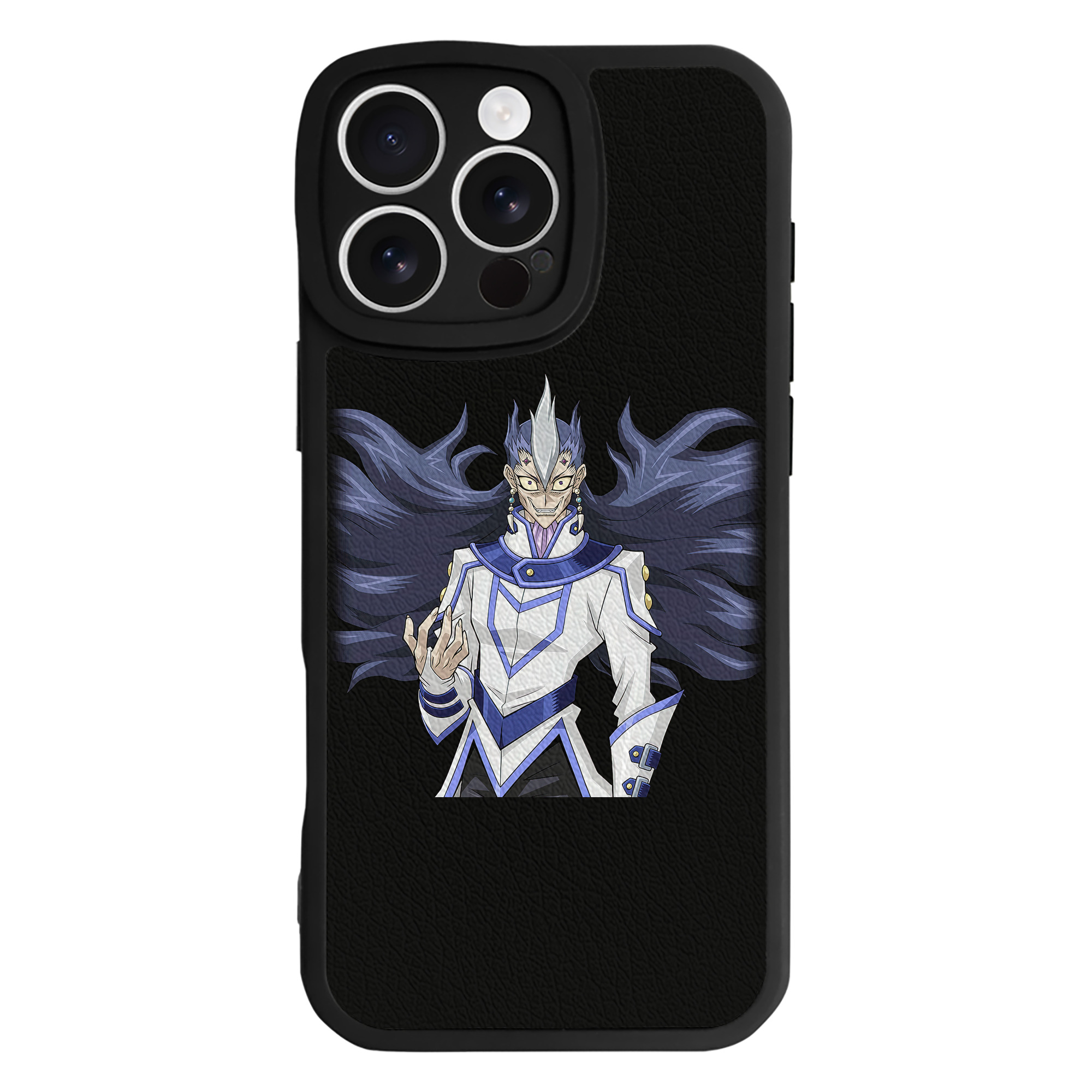 （画像用） 遊☆戯☆王 Yu-Gi-Oh! 【iPhone 16シリーズ対応】シリコンスマホケース（レザー調） 材質：シリコン